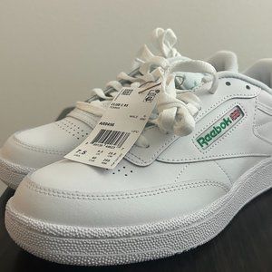 Reebok Club C 85 sneakers, White and Green
